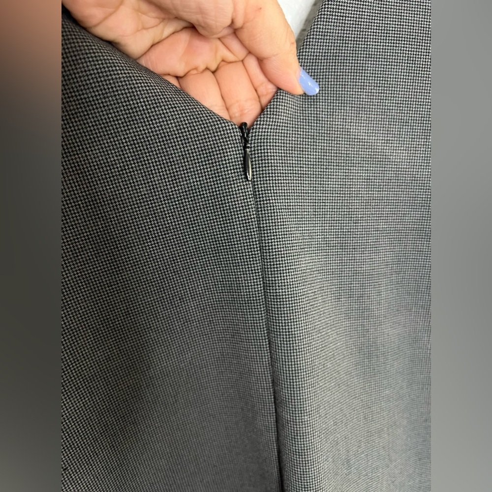 ZARA Grey Mini Sexy Dress With Side Pockets Size S. - Picture 3 of 7